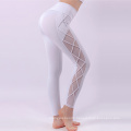 Women Mesh Leggings Lace Up Leggings Tights Activ Wear Woman Yoga Fitness Legging